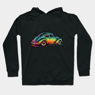 Retro Car Three Hoodie